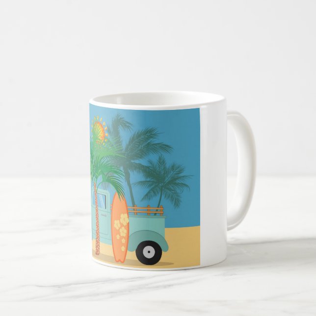 Caneca De Café Surfer Coffee Mug (Frente Esquerda)