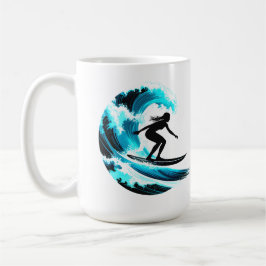Caneca De Café surfing
