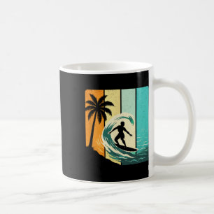 Caneca De Café Surfismo - Verão de Surf Vintage