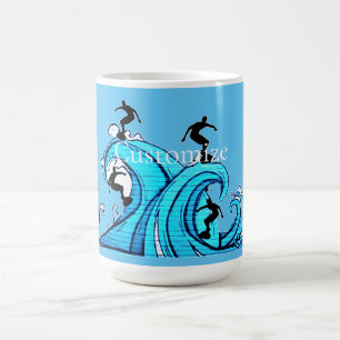 Caneca De Café Surge em todos os lugares Thunder_Cove