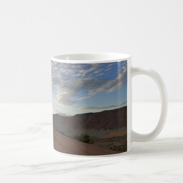 Caneca De Café Surgimento do Sol na Trilha para Delicar Arca (Direita)
