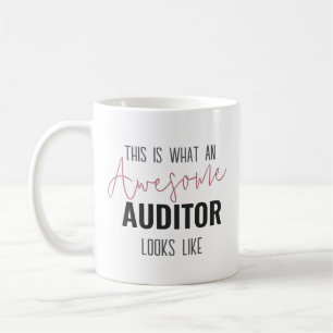 Caneca De Café Surpreendente Auditor Gift