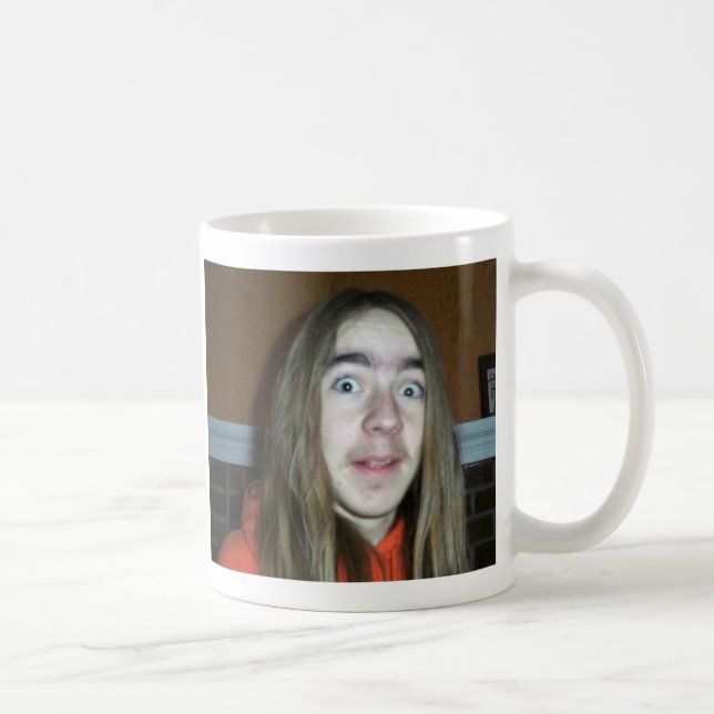 Caneca De Café surprisedjeff (Direita)