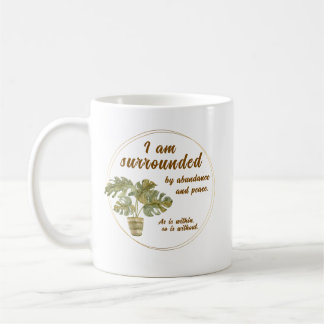 Caneca De Café Surrounded by Abundance and Peace Coffee Cup