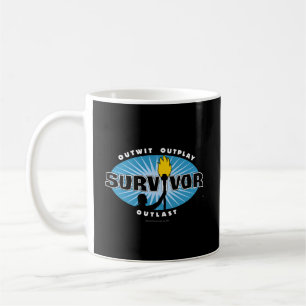 Caneca De Café Survivor Blue Burst