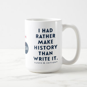 Caneca De Café Susan B Anthony Mulheres Votam Centenário 100 ano