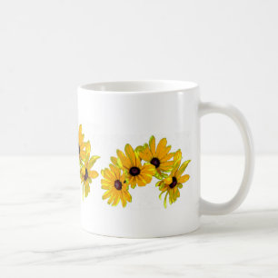 Caneca De Café Susans de olhos pretos