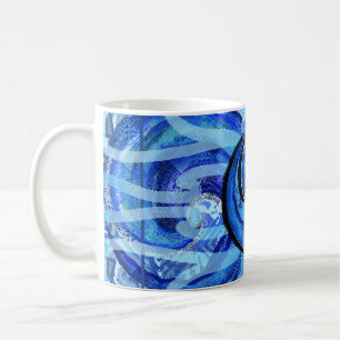 Caneca De Café Susea Blu Studios Wave Mug