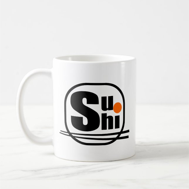 Caneca De Café Sushi Coffee Mug (Esquerda)