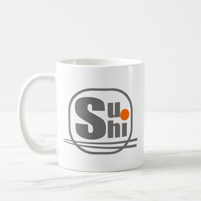 Caneca De Café Sushi Coffee Mug (Esquerda)