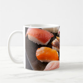 Caneca De Café Sushi Feast | Luxury Nigiri Art Mug