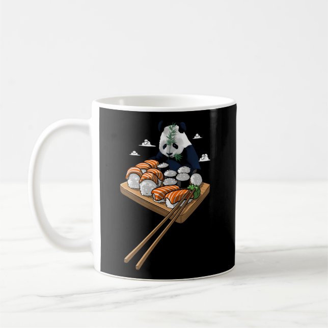 Caneca De Café Sushi Panda (Esquerda)