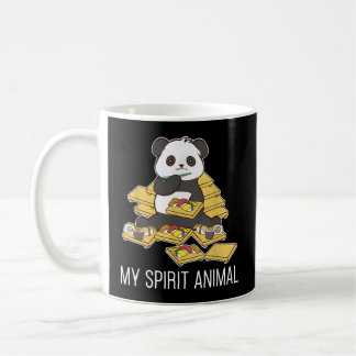 Caneca De Café Sushi Panda My Spirit Animais Coreano