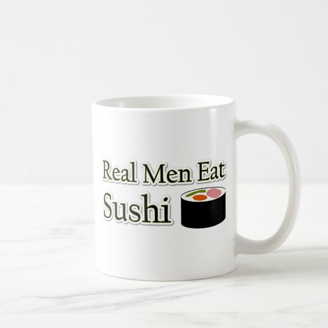 Caneca De Café Sushi Say (Direita)