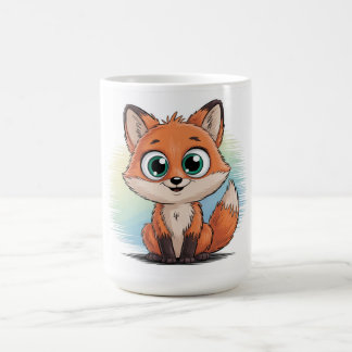 Caneca De Café Süßer Fuchs Cartoon | Niedliche Tier Illustration 
