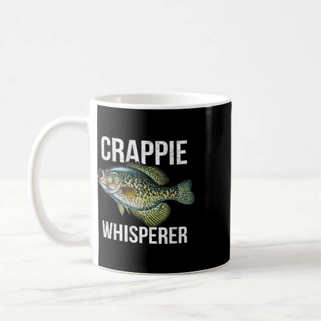 Caneca De Café Sussurrador de Crappie (Esquerda)