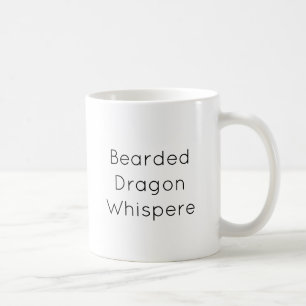 Caneca De Café Sussurrador de Dragão Barbudo Presente Divertido d