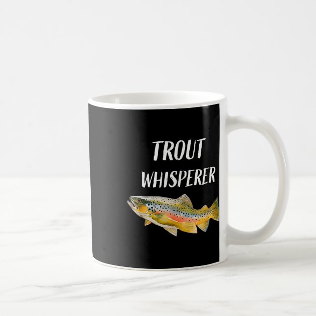 Caneca De Café Sussurrador de Trutas Pesca com Isca Artificial Tr (Direita)