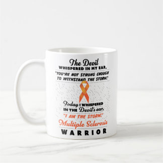 Caneca De Café Sussurro do Demônio - Guerreiro de Esclerose Múlti