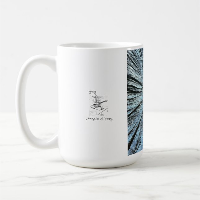 Caneca De Café Sussurros da Floresta do Sussurro (Esquerda)