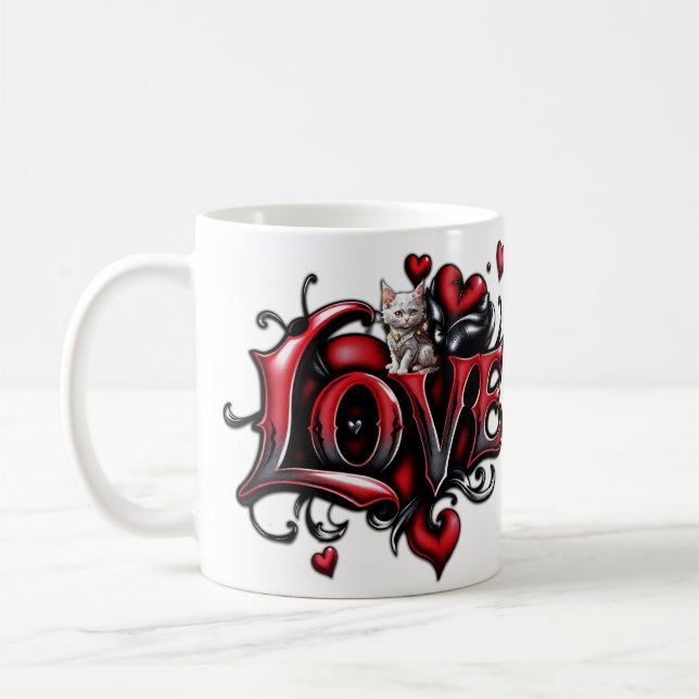 Caneca De Café Sussurros do Coração: A Magia do Amor (Esquerda)