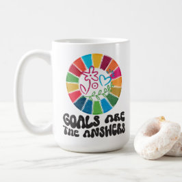 Caneca De Café Sustentavelmente estilizado: Objetivos, Graça e Vi