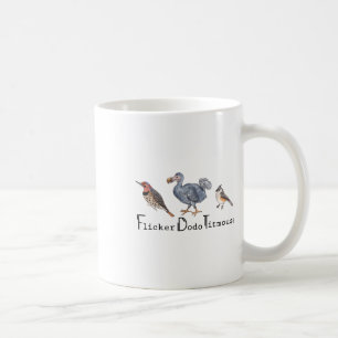 Caneca De Café Sutil Antirtrombador de pássaros Camisa Gatilho Do