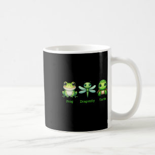 Caneca De Café Sutil Humor Político Anti-Trump Sapo Libélula T