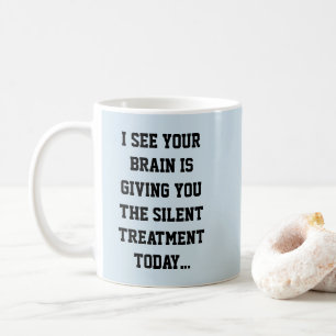 Caneca De Café Sutil Insulto/Tempo De Café - Mug-A-Tude