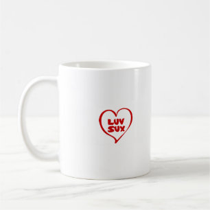 Caneca De Café Sux de Luv
