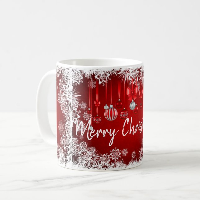 Caneca De Café Suzanne Elizabeth Christmas Collection Coffee Mug (Frente Esquerda)