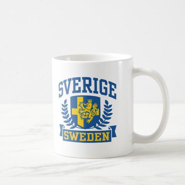 Caneca De Café Sverige (Direita)