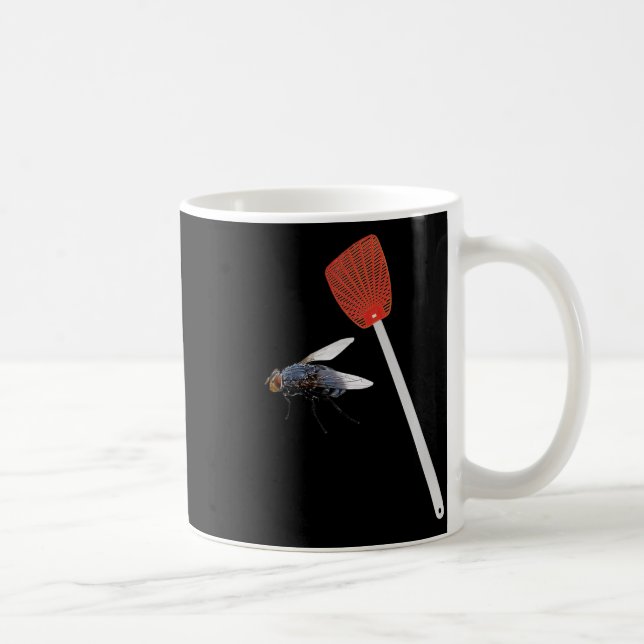 Caneca De Café Swatter Funny Fly Pro Biden Harris 2020 Debate Sar (Direita)