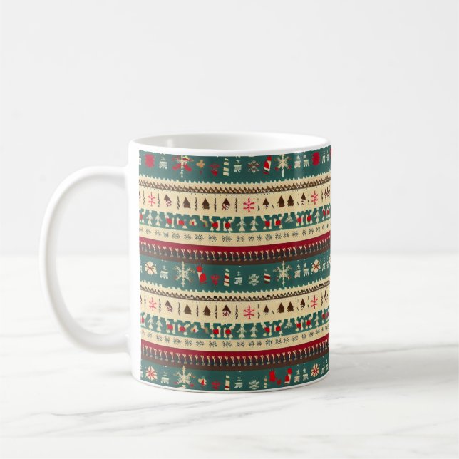 Caneca De Café Sweater Feio Natal 5 (Esquerda)