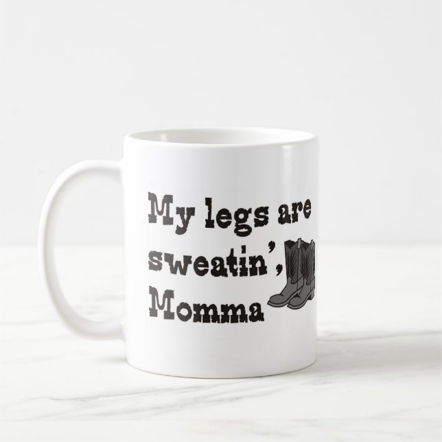 Caneca De Café Sweatin Momma (Esquerda)