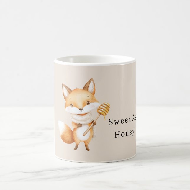 Caneca De Café Sweet as Honey Fox (Centro)