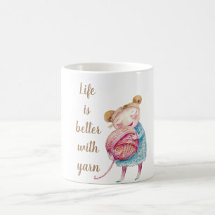 Caneca De Café Sweet Yarn Lover