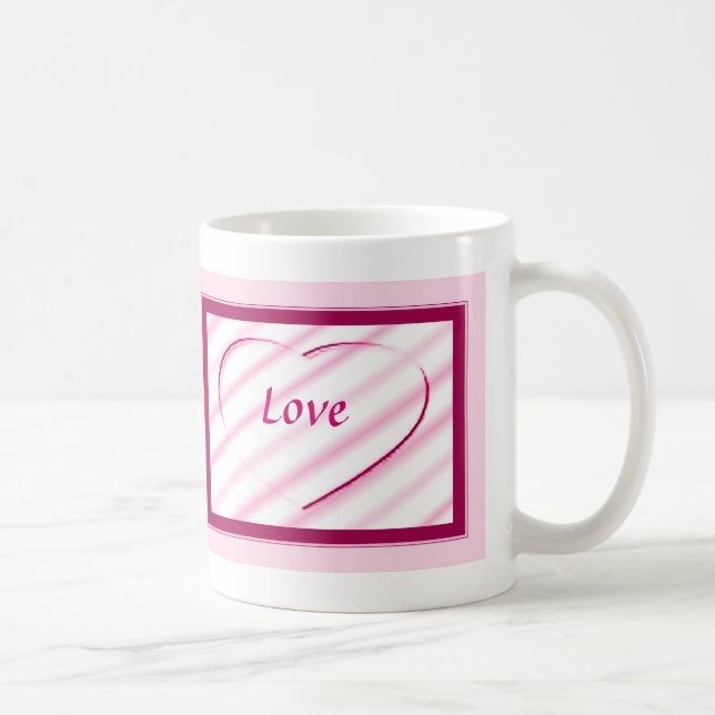 Caneca De Café Sweetheart Pink Coffee Mug (Direita)