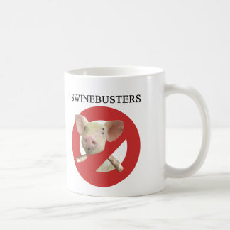 Caneca De Café Swinebusters!