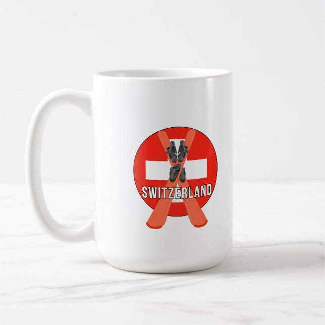 Caneca De Café Switzerland (Esquerda)