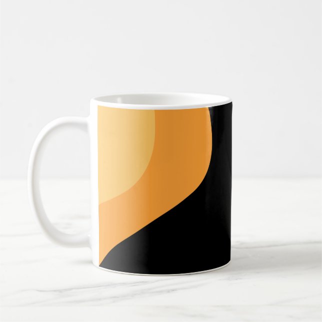 Caneca De Café Swoosh Mug minimalista (Esquerda)