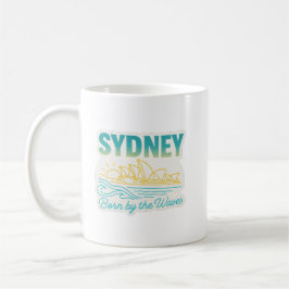 Caneca De Café Sydney - Born by the Waves