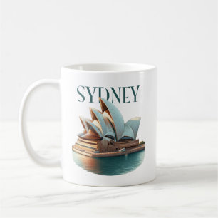 Caneca De Café Sydney Opera House Austrália