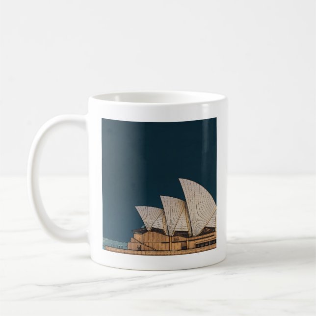 Caneca De Café Sydney Opera House Mug (Esquerda)