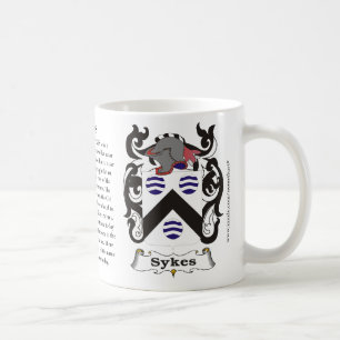 Caneca De Café Sykes, a origem, o significado e a crista