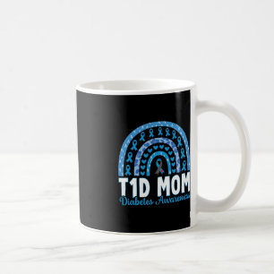 Caneca De Café T1D Mãe Dose Arco-Íris Sensibilização Novembro Tip