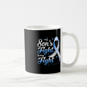 Caneca De Café T1D Mãe Pai Pais Meu Filho Luta Diabetes Tipo 1