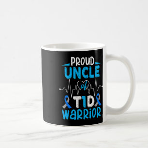 Caneca De Café T1d Orgulho Tio Diabetes Sensibilização Tipo 1 Ins