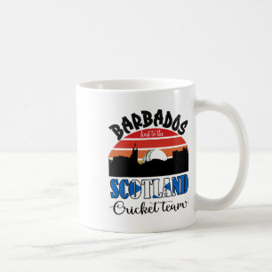 Caneca De Café T20 Rdos de Críquete Hospeda a Seleção Escocesa de
