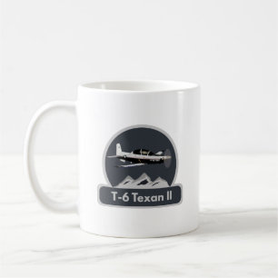 Caneca De Café T-6 Aeronave de treino Texano II